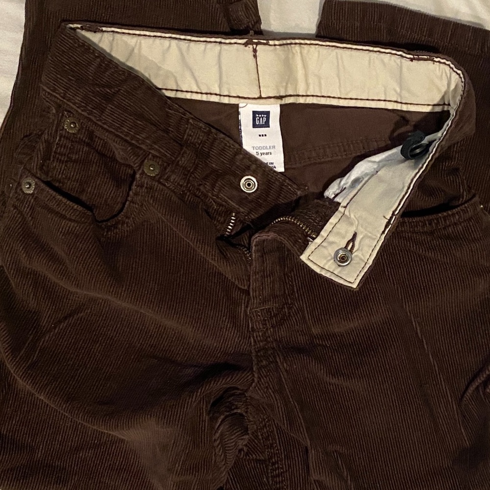 Gap brown corduroy pants